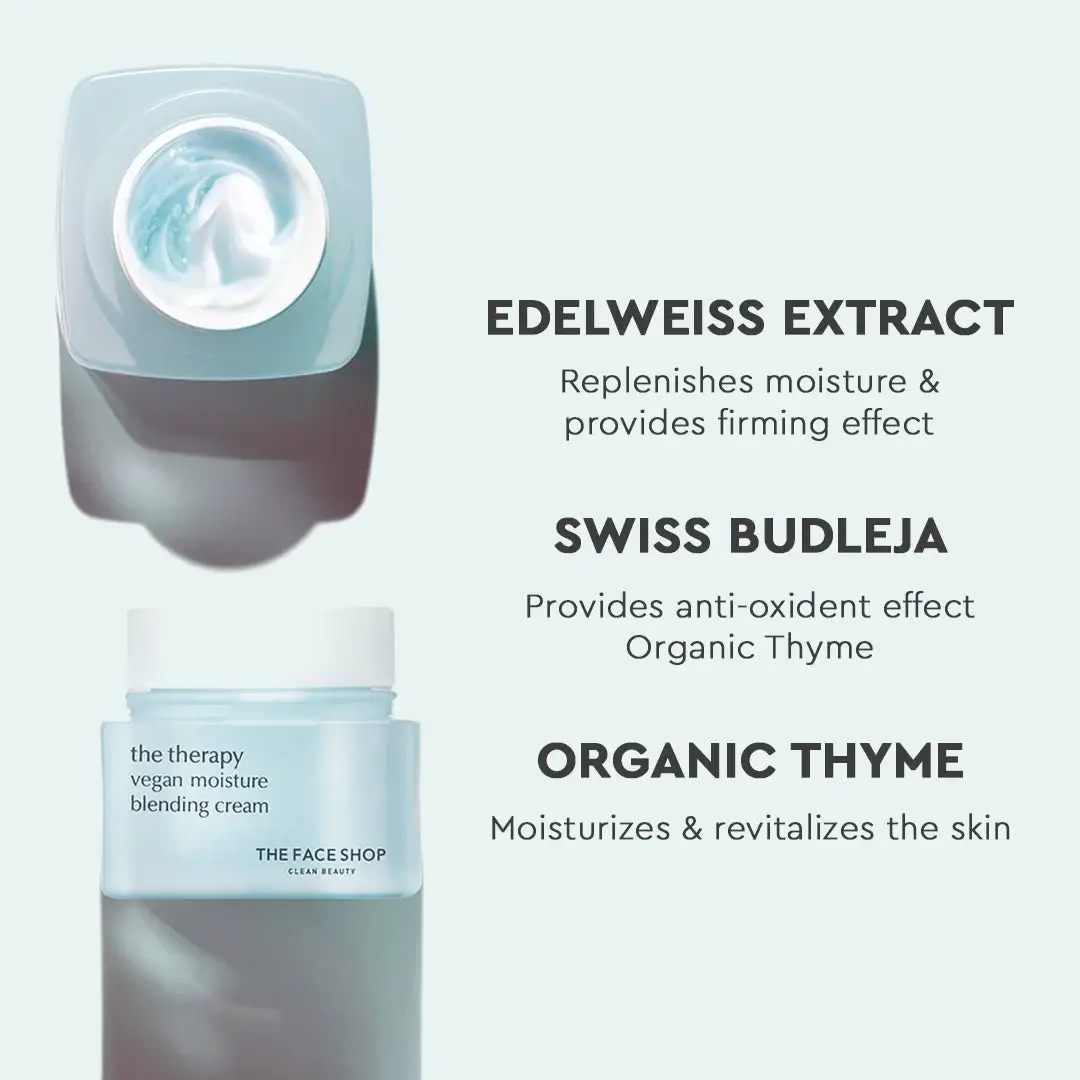 COSRX Salicylic Acid Daily Gentle Cleanser 150ml & THE FACE SHOP The Therapy Vegan Moisture Blending Cream 60 ML product image