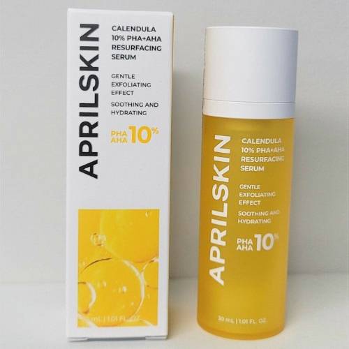 APRILSKIN Calendula 10% PHA + AHA Resurfacing Serum  30ml product image