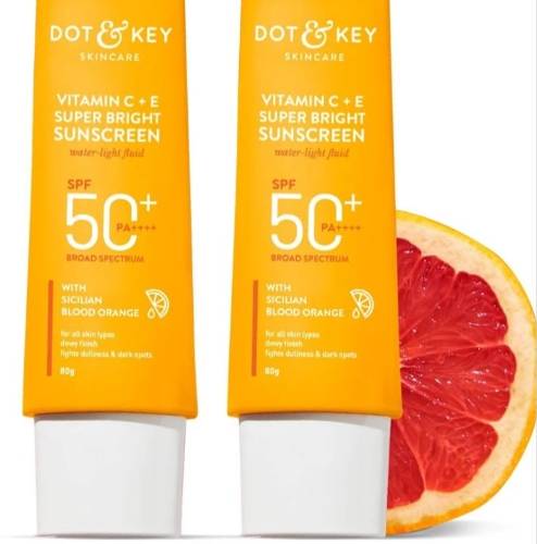 Dot & Key Vitamin C + E Sunscreen, SPF 50+ PA++++ 50g product image