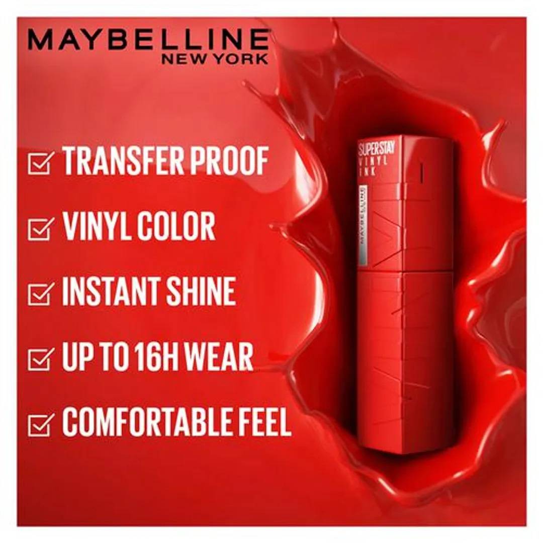 Maybelline New York Superstay Vinyl Ink Lipstick- 10 Lippy product image