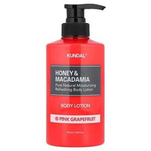 KUNDAL Honey & Macadamia Body Lotion (Pink Grapefruit) 500 ml product image