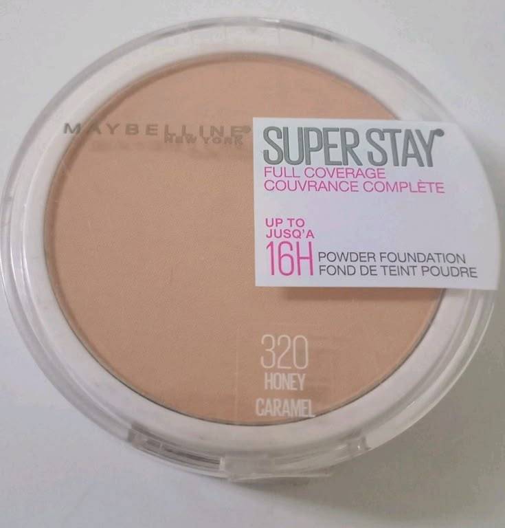 Maybelline Super Stay Full Coverage Powder Foundation Honey 320 product image