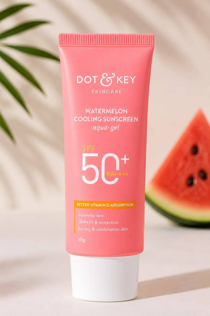 Dot & Key Watermelon Cooling Aqua Gel SPF 50+ Sunscreen 80g product image