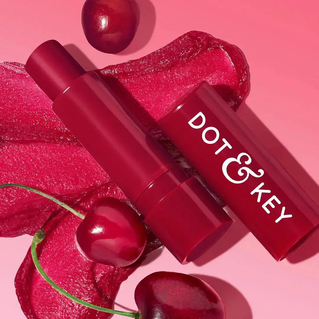 Dot & Key Barrier Repair Hydrating Lip Balm SPF 50+ 4.5g - Cherry Crimson Tinted product image