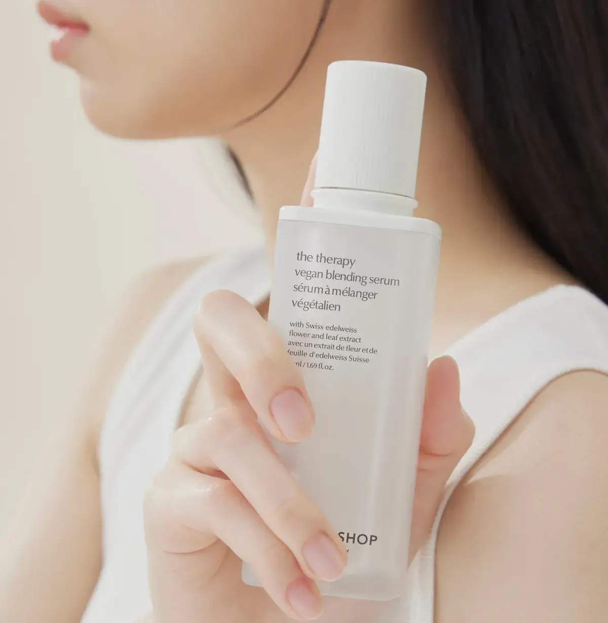 The Face Shop Rice Water Bright Foaming Cleanser 150ml & THE FACE SHOP The Therapy Vegan Blending Serum 20ml product image