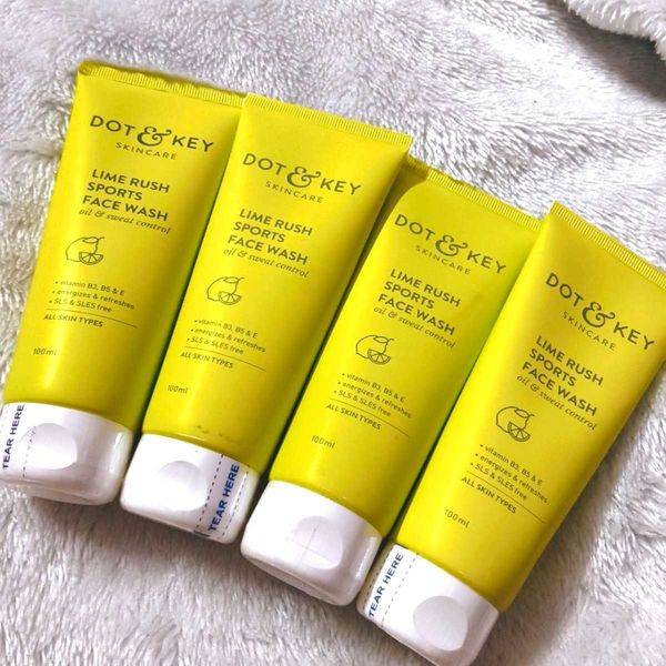 DOT & KEY Lime Rush Sports Face Wash 100ml product image
