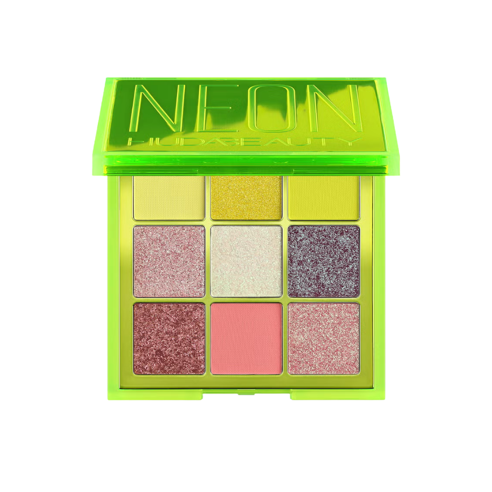 Huda Beauty neon eyeshadow palette - GREEN product image