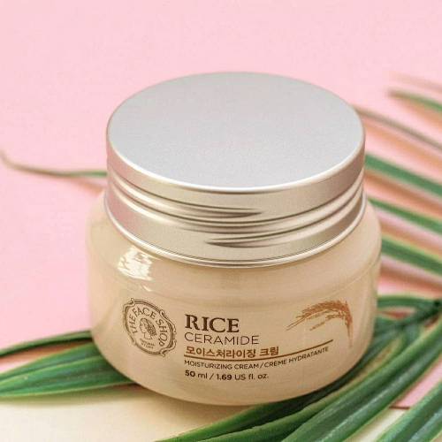 The Face Shop Rice & Ceramide Moisturizing Cream 50ml product image