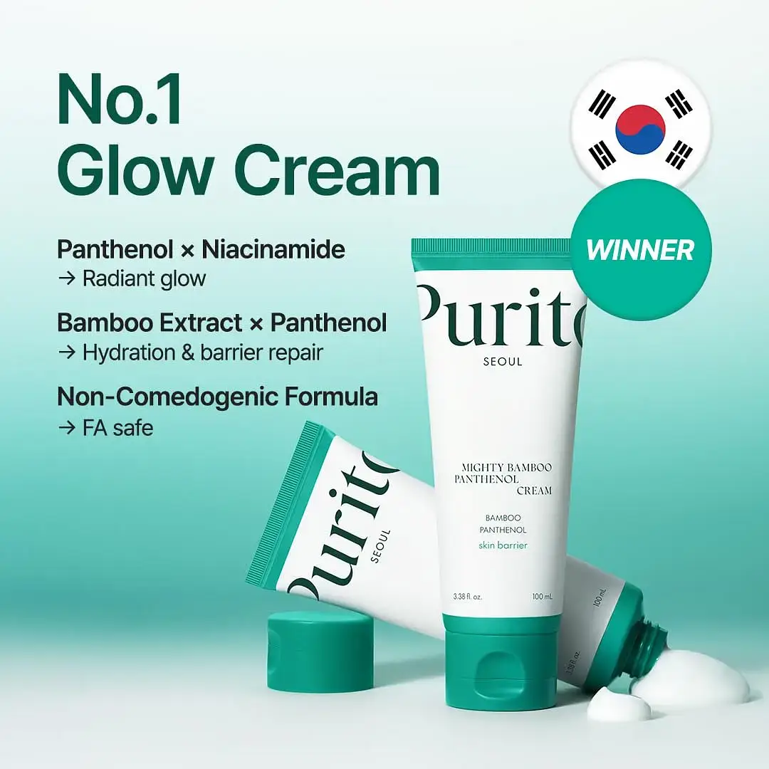 PURITO Mighty Bamboo Panthenol Cream 15ml product image
