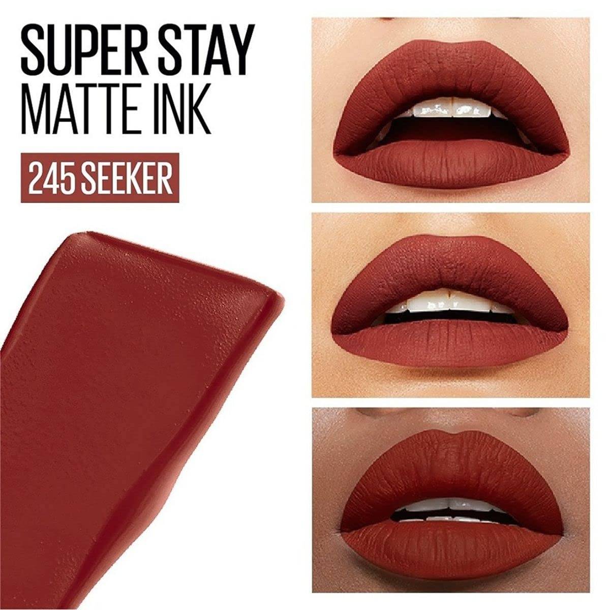 Maybelline New York Super Stay Matte Ink Liquid Lipstick - 245 Seeker product image