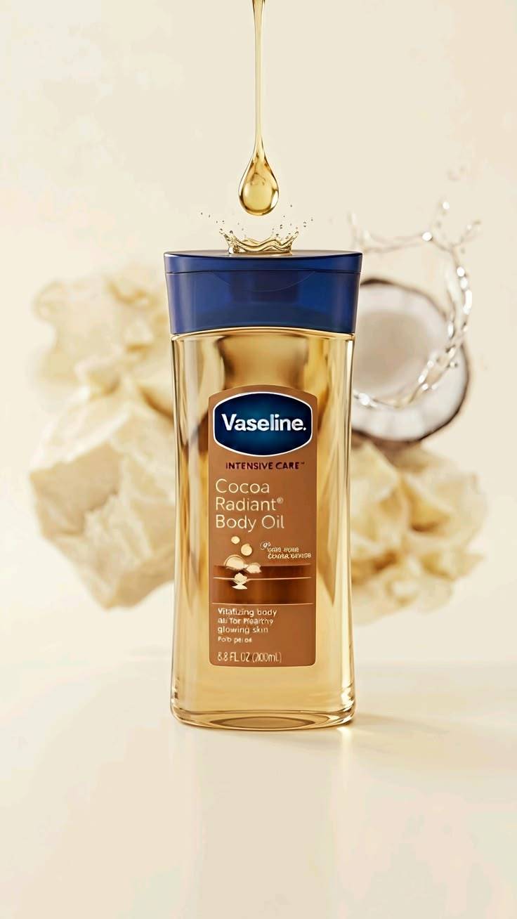 VASELINE Intensive Care Cocoa Radiant Body Oil 200 ml product image