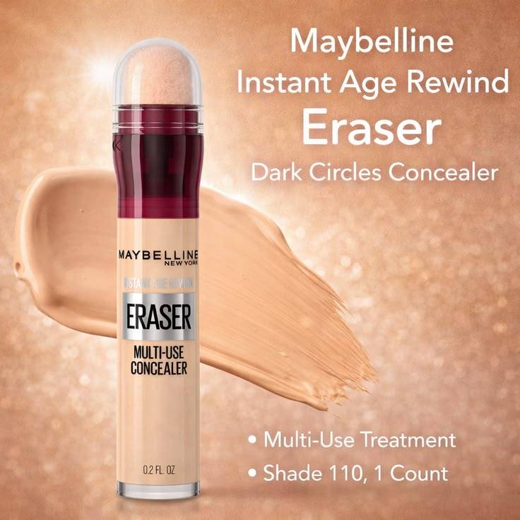 Maybelline Instant Age Rewind Eraser Dark Circles Treatment Concealer 122 Sand product image