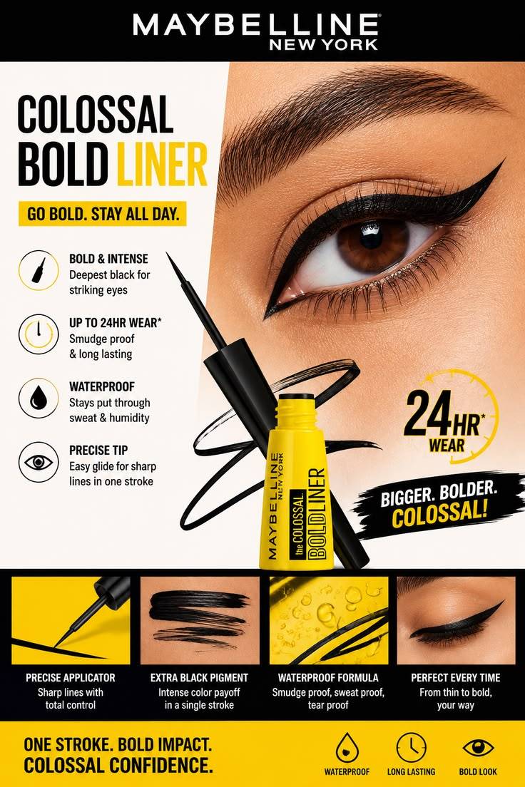 Maybelline Colossal Bold liner product image