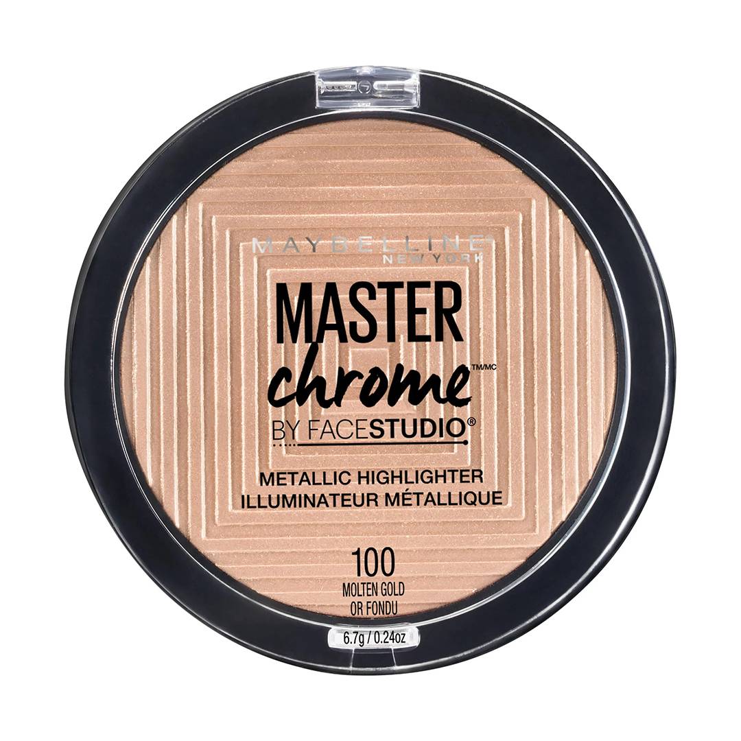 Maybelline New York Master Chrome Facestudio Highlighter- Molten Gold product image