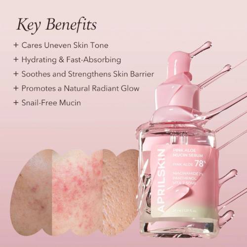 APRILSKIN Pink Aloe Mucin Serum - 30ml product image