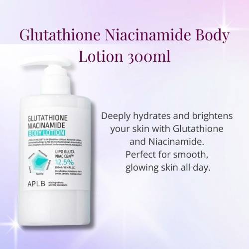 APLB Glutathione Niacinamide Body Lotion 300ml product image