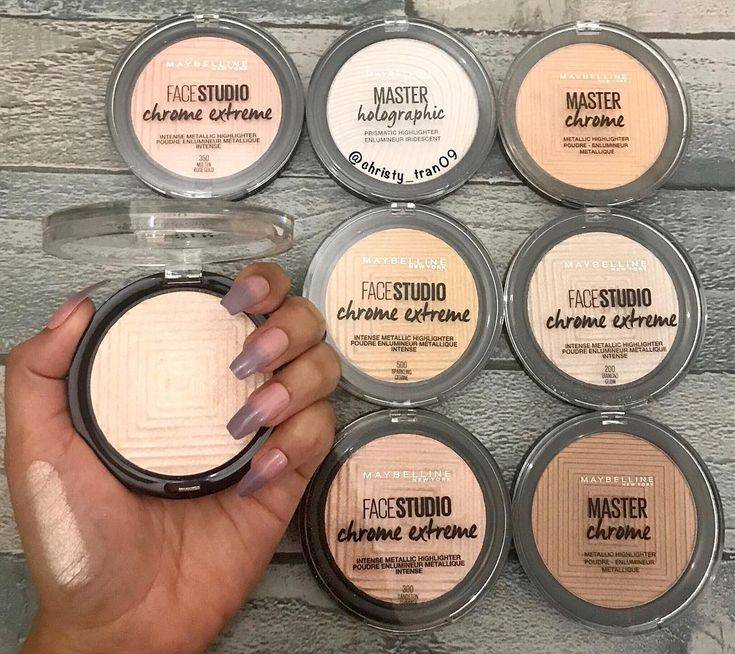 Maybelline New York Master Chrome Facestudio Highlighter- Molten Gold product image