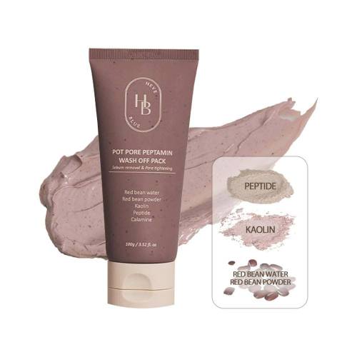HEVEBLUE Pot Pore Peptamin Wash Off Pack 100g product image