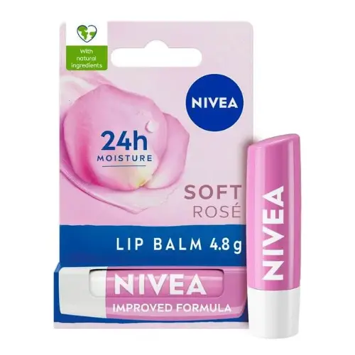Nivea Soft Tint 24h Moisture Soft Rose Lip Blam, 4.8 GM - Nivea product in Bangladesh