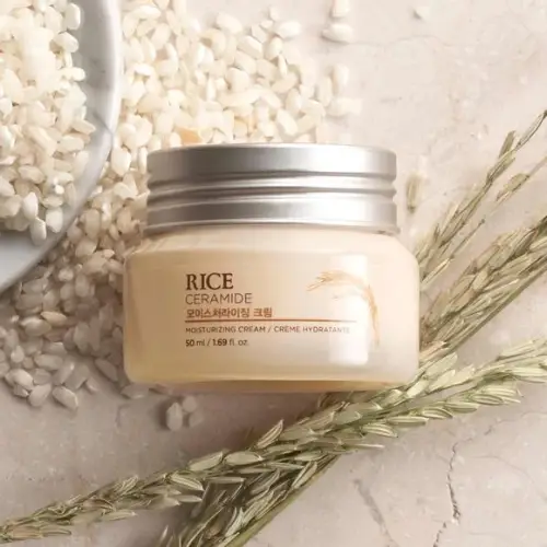 The Face Shop Rice & Ceramide Moisturizing Cream 50ml - THEFACESHOP product in Bangladesh