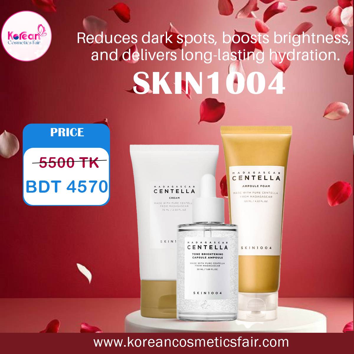 SKIN1004 Madagascar Centella Brightening Set