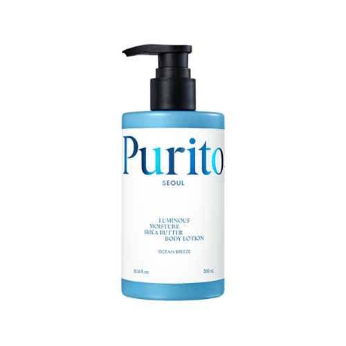 PURITO Luminous Moisture Shea Butter Body Lotion (Ocean Breeze) 300ml