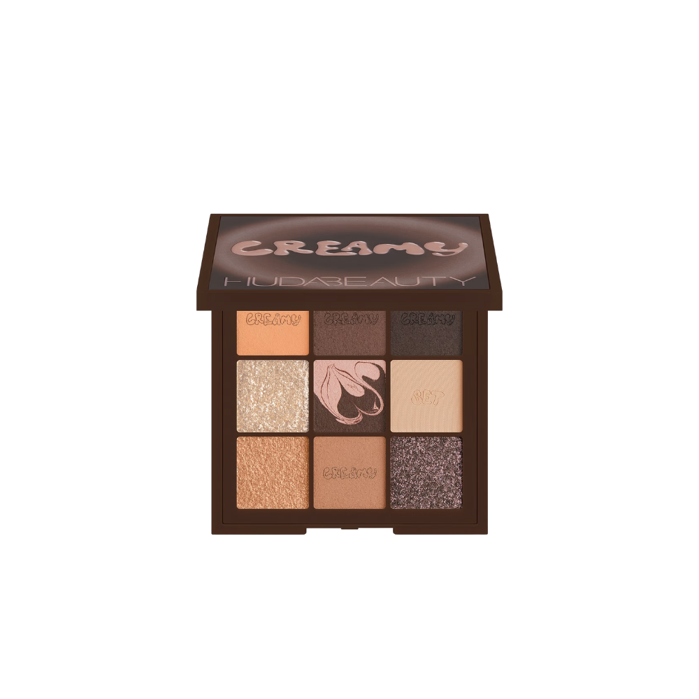 Huda Beauty Creamy Obsessions Eyeshadow Palette - NATURAL BROWN