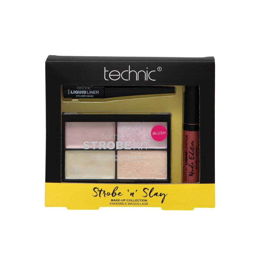 Technic Strobe n Slay Makeup Collection Gift Set