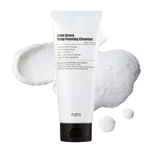 Purito From Green Deep Foaming Cleanser  150ml - Purito product in Bangladesh