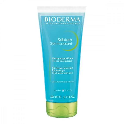 Bioderma Sebium Gel Moussant Purifying Foaming Gel 200ml - Bioderma product in Bangladesh