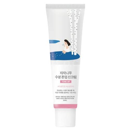 ROUND LAB Birch Juice Moisturizing Tone-Up Sunscreen Spf50+++ - 50ml - Round Lab product in Bangladesh