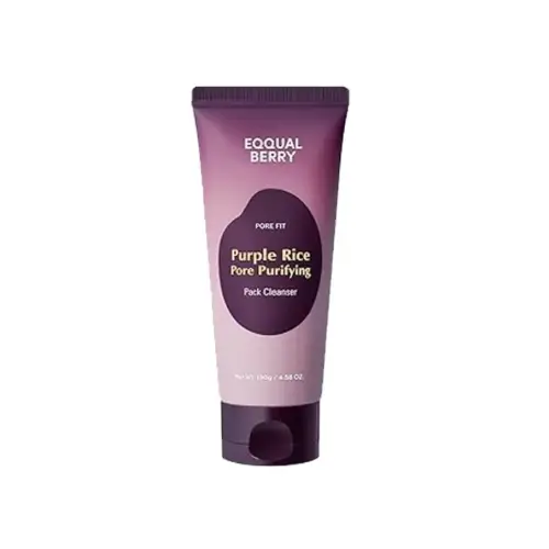 EQQUALBERRY Purple Rice Pore Purifying Pack Cleanser 130ml - EQQUALBERRY product in Bangladesh