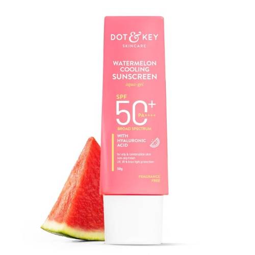 Dot & Key Watermelon Cooling Aqua Gel SPF 50+ Sunscreen 80g - Dot & Key product in Bangladesh